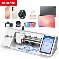 Machine de découpe de films nano-verre 5H 7H 9H pour téléphones portables débloqués, machine de fabrication de films PET EPU TPU UV souples en hydrogel