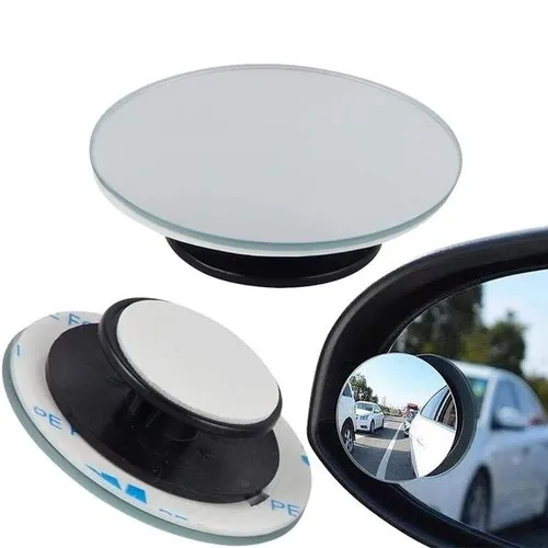 3R Round Glass Frameless Ultra-thin Convex Blind Spot Mirror for Car Rear View Mirror