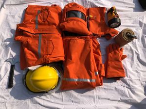 Costume de <span class=keywords><strong>pompier</strong></span> certifié EC EN469 Matériau aramide ignifuge - Product Image 2