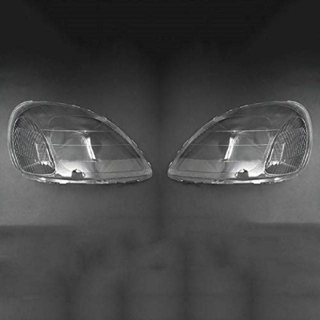 Factory Price Headlight Lens Cover Plastic Auto Transparent Headlight Lens Cover for Toyota Yaris 1999 2000 2001 2002