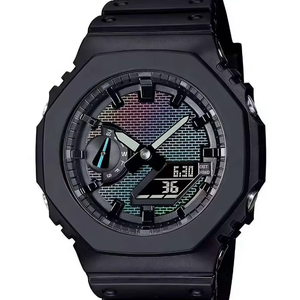 <span class=keywords><strong>Montre</strong></span> numérique de luxe unisexe, calendrier, multifonctionnelle, série <span class=keywords><strong>G</strong></span>, <span class=keywords><strong>montre</strong></span> résistante aux chocs, Ga2100 Gm2100 Ga110, étanche, sportive - Product Image 1