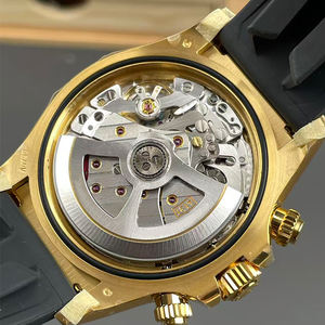 Montre chronographe automatique mécanique VSF de luxe avec mouvement 4131 en acier 904L, design en or 137g, bracelet en acier inoxydable et caoutchouc - Product Image 2