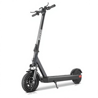 Trottinette électrique tout-terrain à hauteur réglable pour adultes, étanche, moteur 250W, capacité de charge 150kg, technologie de capteur