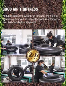 Tubo interno de pneu de trator de alta qualidade, implemento agrícola, tubo interno de pneu de trator 600/50-22.5 500/60-22.5 550/60-22.5