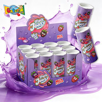Fabricant d'origine BRC HALAL Vegan, durée de conservation de 18 mois, OEM ODM, marque privée, bonbons à mâcher de type Skittle-s pour les distributeurs de détail