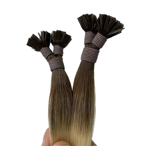 Gel de kératine italienne granules de kératine adhésifs de haute qualité pour les extensions de cheveux pré-collées professionnelles emballées dans un sac - Product Image 6