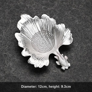 Ensemble de filtres <span class=keywords><strong>à</strong></span> <span class=keywords><strong>thé</strong></span> faits <span class=keywords><strong>à</strong></span> la main, motif marteau, accessoires en maille filtrante, forme antique, passoire <span class=keywords><strong>à</strong></span> <span class=keywords><strong>thé</strong></span> - Product Image 6