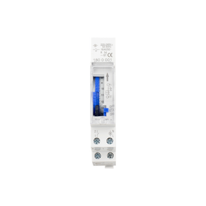 QJC carril DIN de alta calidad 220VAC 24 horas giratorio eléctrico analógico mecánico apagado automático SUL180A interruptor de temporizador de 15 minutos - Product Image 1