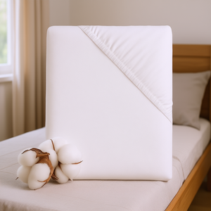 Lenzuolo Piatto in Cotone 100% 200TC per Tutte le Stagioni, Grado A, Morbido, Lavabile in Lavatrice, Tessuto Naturale - Product Image 2