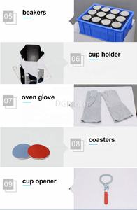 Iplik kumaş ve triko örnekleri için PLC cihazı ile gelişmiş otomatik kızılötesi laboratuar boyama ekipmanları - Product Image 3