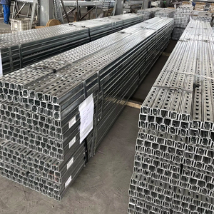 Canal Metálico Ranurado en U Galvanizado 20x10 de Venta Caliente a Precio Económico - Fabricante - Product Image 1