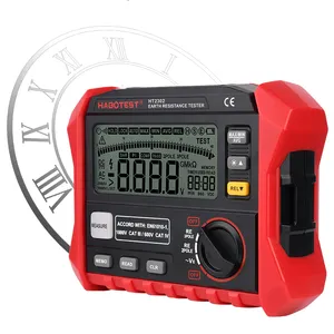 New Design HABOTEST HT2302 Digital Earth Resistance Tester with Analog Bar Display Backlight