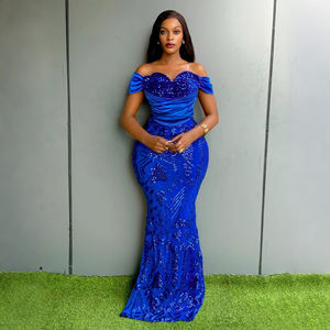 Gaun Malam Formal Elegan T2069, Gaun Pesta, Gaun Maxi Berpayet untuk Wanita - Product Image 4