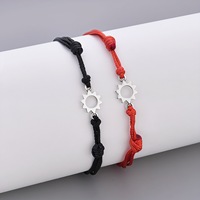 925 zilveren armband met meerdere kleuren lint, verstelbaar, minimalistisch, spiraalvormig, met zonnesteen, voor dames, Valentijnsdag, vrouw, unisex, gevlochten armband