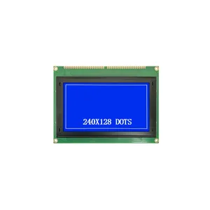 Layar modul tampilan karakter LCD Fstn RA6963, BIRU/abu-abu/hitam Promosi 240x128 240128