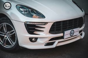 Km 2014-2017 Cho <span class=keywords><strong>Macan</strong></span> Front <span class=keywords><strong>Lip</strong></span> Nâng Cấp Với New Tkt Carbon Sợi Môi Cho Công Viên Hỗ Trợ Cảm Biến - Product Image 4