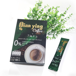 กาแฟสมุนไพรสำเร็จรูปสำหรับผู้ชาย เฉียนอิง 7 in 1 เพิ่มพลังงานและความแข็งแกร่ง บรรจุซอง 10 กรัม กล่อง รับผลิตแบบ OEM แบรนด์ส่วนตัว - Product Image 3