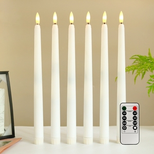 10 phím điều khiển từ xa dài cực <span class=keywords><strong>LED</strong></span> điện tử trụ cột nến cho đám cưới nhà hàng trang trí và Halloween Đạo cụ - Product Image 1