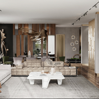 Aménagement intérieur et conception professionnelle de maisons, projet EPC complet, design d'intérieur de villa moderne