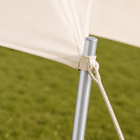 Tente extensible en PVC résistant aux UV 750g avec paroi en tube d'aluminium de 2,5 mm d'épaisseur pour événements en plein air