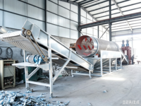 Machine de recyclage des déchets plastiques, crible rotatif fabriqué en Chine