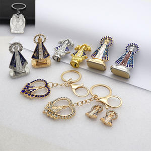 Бразильский винтажный брелок для ключей, маленькие металлические украшения для домашнего офиса, автомобильные аксессуары, Новая Цифровая микро-инкрустация, Рождественская булавка - Product Image 2