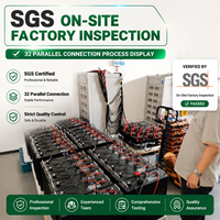 Stock UE Pologne Système de Stockage d'Énergie Solaire Domiciliaire 6500+ Cycles Batterie Lithium-Ion 51.2V 100Ah 120Ah 200Ah 300Ah Batterie LiFePO4 48V