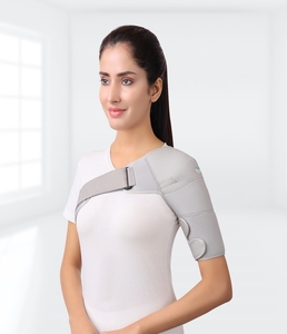Professional Neoprene Shoulder Support Adjustable Strap Design for Fitness Training Gym Workout and Sports Activities - Product Image 2