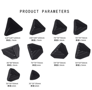 25mm/35mm nhựa đen góc bảo vệ giấy carton vật liệu đóng gói chống va chạm vật liệu chuyển phát nhanh cạnh bảo vệ - Product Image 6