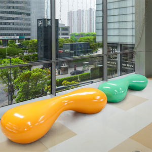 Y1004 Durable Modern FRP Animal Sculpture <b>Chairs</b> Heavy Duty Commercial Seating Portable School Hotel Lobby Office Park Campus - Product Image 4