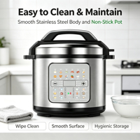 Cuisinière électrique programmable avec fonction de départ différé et maintien au chaud, appareil de cuisine intelligent