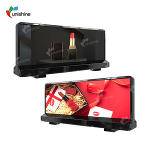 P2.5 P4 Táxi Top Display LED IP65 Publicidade <span class=keywords><strong>Car</strong></span> Top LED Screen Digital Signage Ad Media para Táxi - Product Image 5
