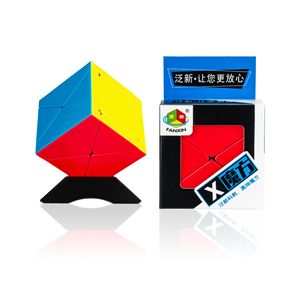 Cubo Mágico Fanxin X 3x3, Rompecabezas Colorido y Suave, Estimula el Cerebro, para Adolescentes, Práctica y Competencia - Product Image 1