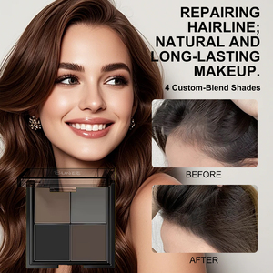 BUNEE Polvo Temporal de Hierbas para Cubrir Raíces Grises, Tinte para el Cabello para Mujeres, Uso <span class=keywords><strong>en</strong></span> Casa y Viajes - Product Image 2