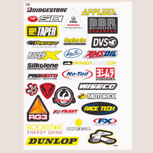 Factory Effex <b>Decal</b> Stickers 90046 Vinyl Body Stickers For RC <b>Car</b> DIY Customization - Product Image 3