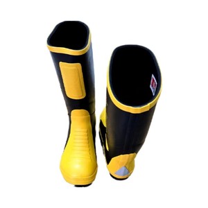 AmpsafeX 17 modèles de bottes en caoutchouc pour pompiers certifiées CCC, embout en acier 3C, chaussures de sécurité personnalisables en gros - Product Image 2