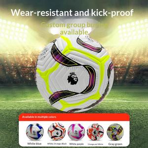 <span class=keywords><strong>Ballon</strong></span> <span class=keywords><strong>de</strong></span> football en PU <span class=keywords><strong>de</strong></span> haute qualité, taille standard 5, PU, collage à chaud, butyle, durable, écologique, pour l'entraînement sportif, les matchs officiels - Product Image 4