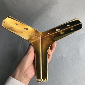 ขายึดสามทาง Mailin Hardware รุ่น H10 H13 H15 H17 ทองเหลืองหนา 1.8 มม. สำหรับเชื่อมต่อเฟอร์นิเจอร์ - Product Image 3