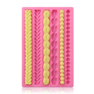 Moule en silicone pour pâte à tarte, fondant, pâtisserie, impression de motifs, dentelle, pour décoration de gâteaux et sugarcraft - Product Image 1