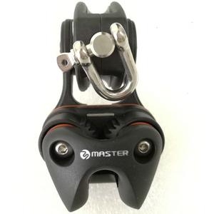 Poulie à roue unique BP-3521FE, diamètre de la roue 35 mm et diamètre du câble 8 mm, roulement à blocage de câble pour accessoires marins - Product Image 2