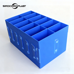 Tùy chỉnh <span class=keywords><strong>PP</strong></span> rỗng bảng chia chống nghiền linh kiện điện tử tách không tiêu chuẩn dày bao bì chèn bảng - Product Image 4