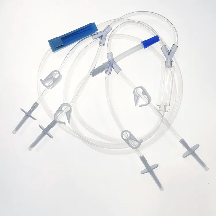 Amsino factory medical supplies disposable Y site drainage tube Cystoscopy TUR Bladder Irrigation Set