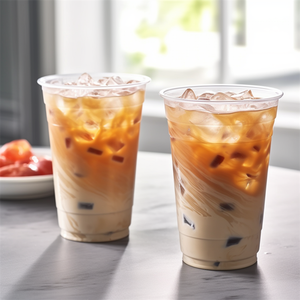 Hot Sale Wholesale Pla Drink Cups Custom Plastic Cups Disposable Biodegradable Cup Restaurant Supply Factory