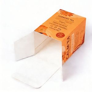 Caja de Embalaje de Té y Café Rígida, Ecológica, Hecha con Materiales Reciclados, con Cierre Automático y Laminado Mate - Product Image 2