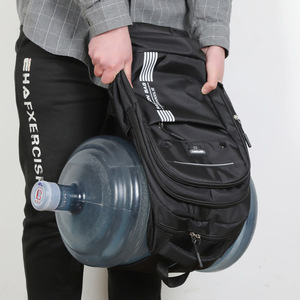 New Waterproof Junior High School Student Backpack Casual Sports Travel <b>Computer</b> <b>Bag</b> for Men Women Couples Made Oxford - Product Image 3