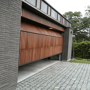 Porte de garage automatique commerciale à enroulement, en aluminium, sectionnelle, pour entrepôt industriel, haute qualité, taille personnalisée - Product Image 2