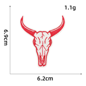 Милая розовая ковбойская тема ковбойская шляпа с вышивкой в стиле вестерн нашивки для украшения одежды - Product Image 5