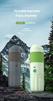 Extracteur d'expresso micro-portable, mini-machine à café rechargeable par USB pour les trajets quotidiens et le bureau