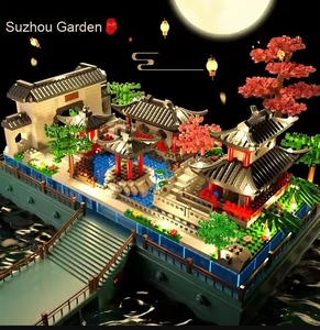 Trung Quốc khối xây dựng Tô Châu vườn <span class=keywords><strong>micro</strong></span> kim cương khối xây dựng nam và nữ trẻ em Xây dựng câu đố lắp ráp đồ chơi - Product Image 5