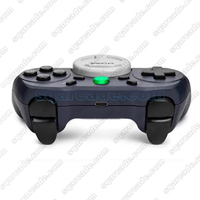 Volant de course sans fil noir et blanc de haute qualité pour / PC Compatible avec la manette de jeu BT